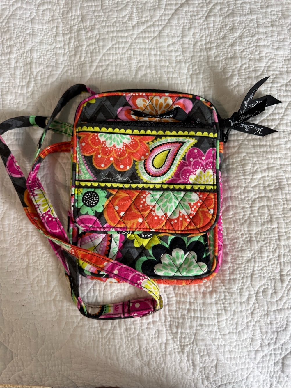 Vera Bradley Multicolor Floral Crossbody Bag